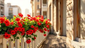 Gerani sul balcone dopo Pasqua, il concime da cucina che allunga la fioritura fino a ottobre