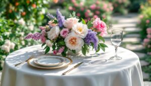 Ponte del 25 aprile in giardino, 4 idee dei fioristi italiani per apparecchiare all'aperto