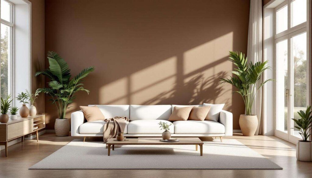 Mocha Mousse sulle pareti, come usare il colore Pantone 2026 senza appesantire il soggiorno