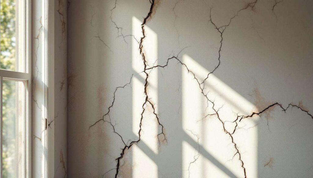 Crepe nel muro dopo l'inverno, come distinguere quelle pericolose secondo i geometri